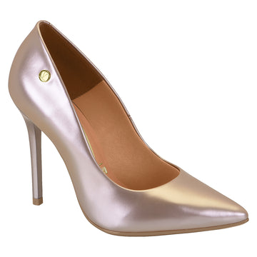 Vizzano 1421-100 Pointy Toe Stiletto Pump in Champagne